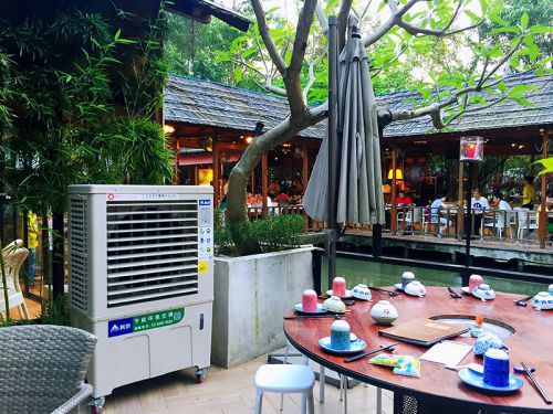 Commercial Evaporative Cooler for Restaurant Air Conditioning